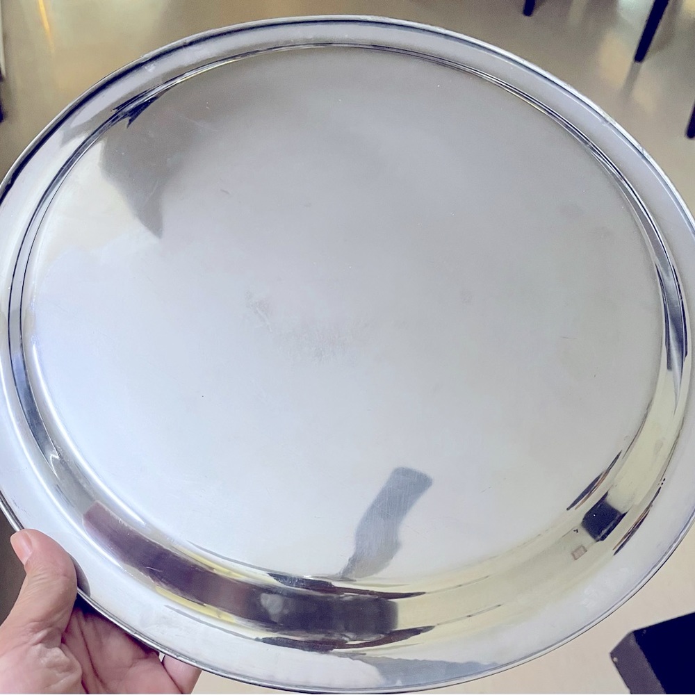 Combo Plastic plate in golden aluminium foil,wooden box with removable partition - Picture 8 of 8